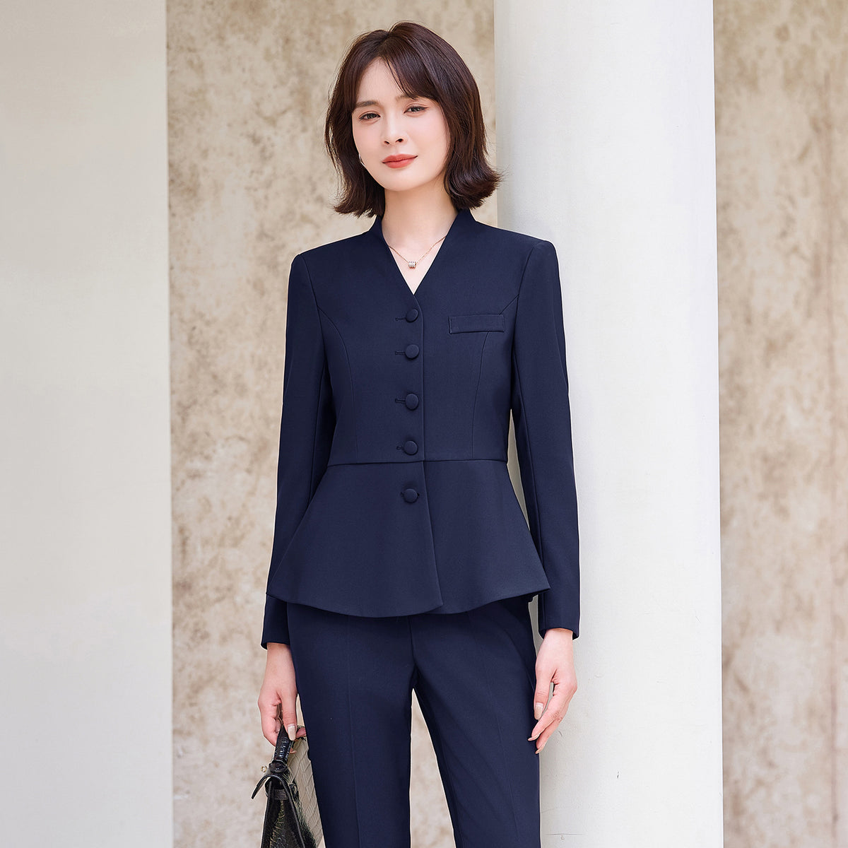 AutumnWinter Peter Pan Collar Chanel-Style Suit – Premium 0 | RICALOUX