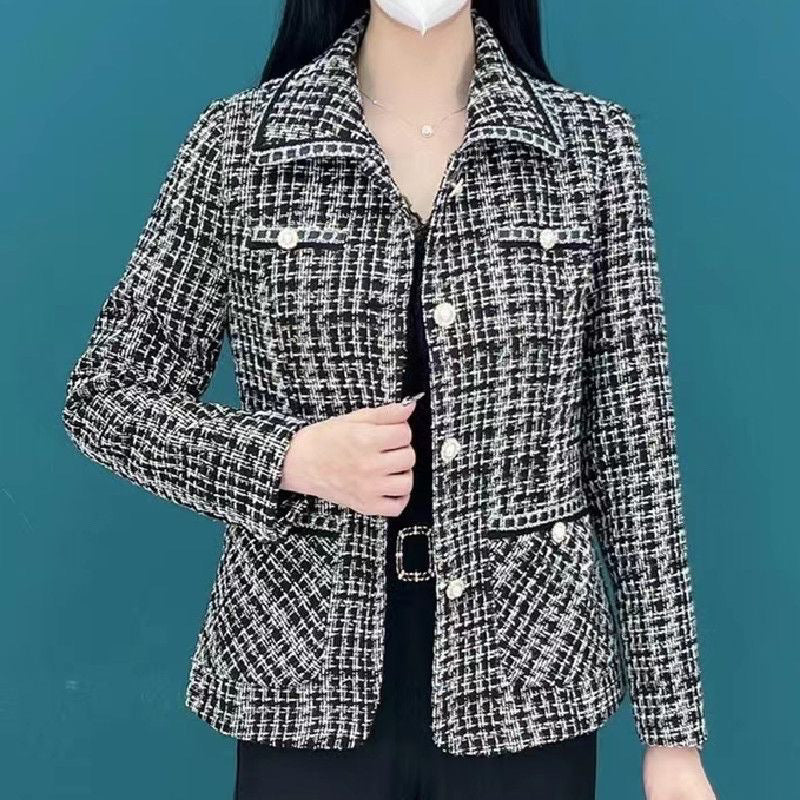 High-end All-match Temperament Western Style Oversized Short Women's Coat - RICALOUX