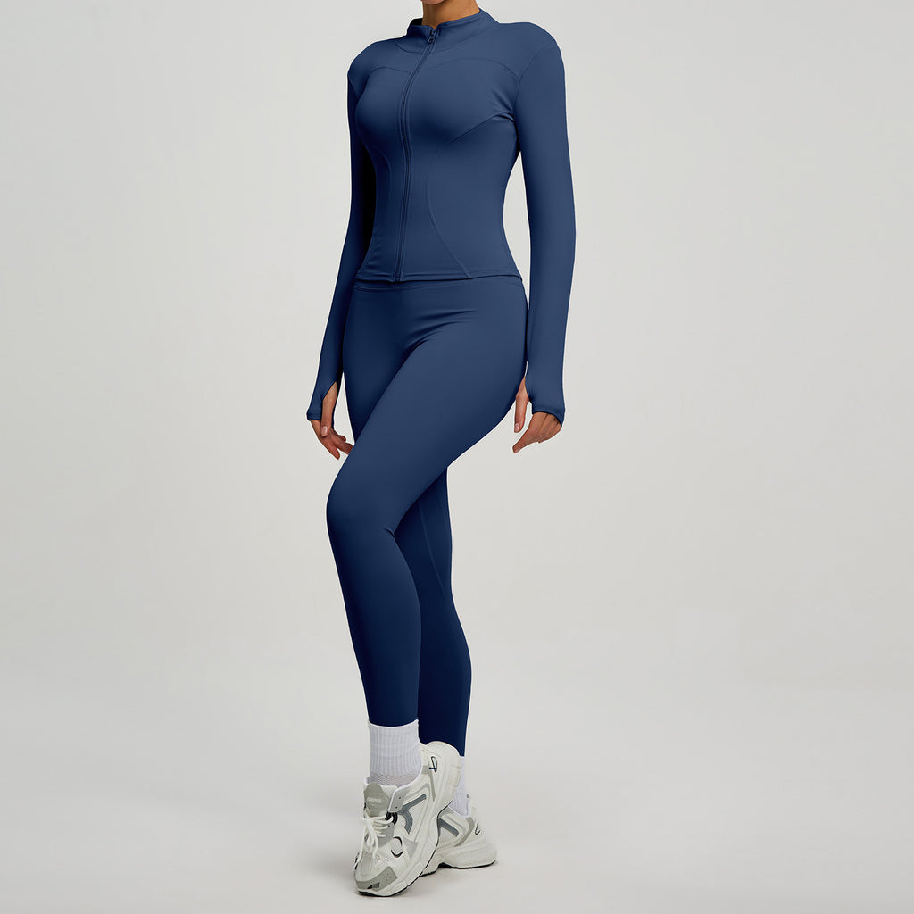 Fitness High-waist Butt-lifting Running Two-piece Set – Premium 0 | RICALOUX