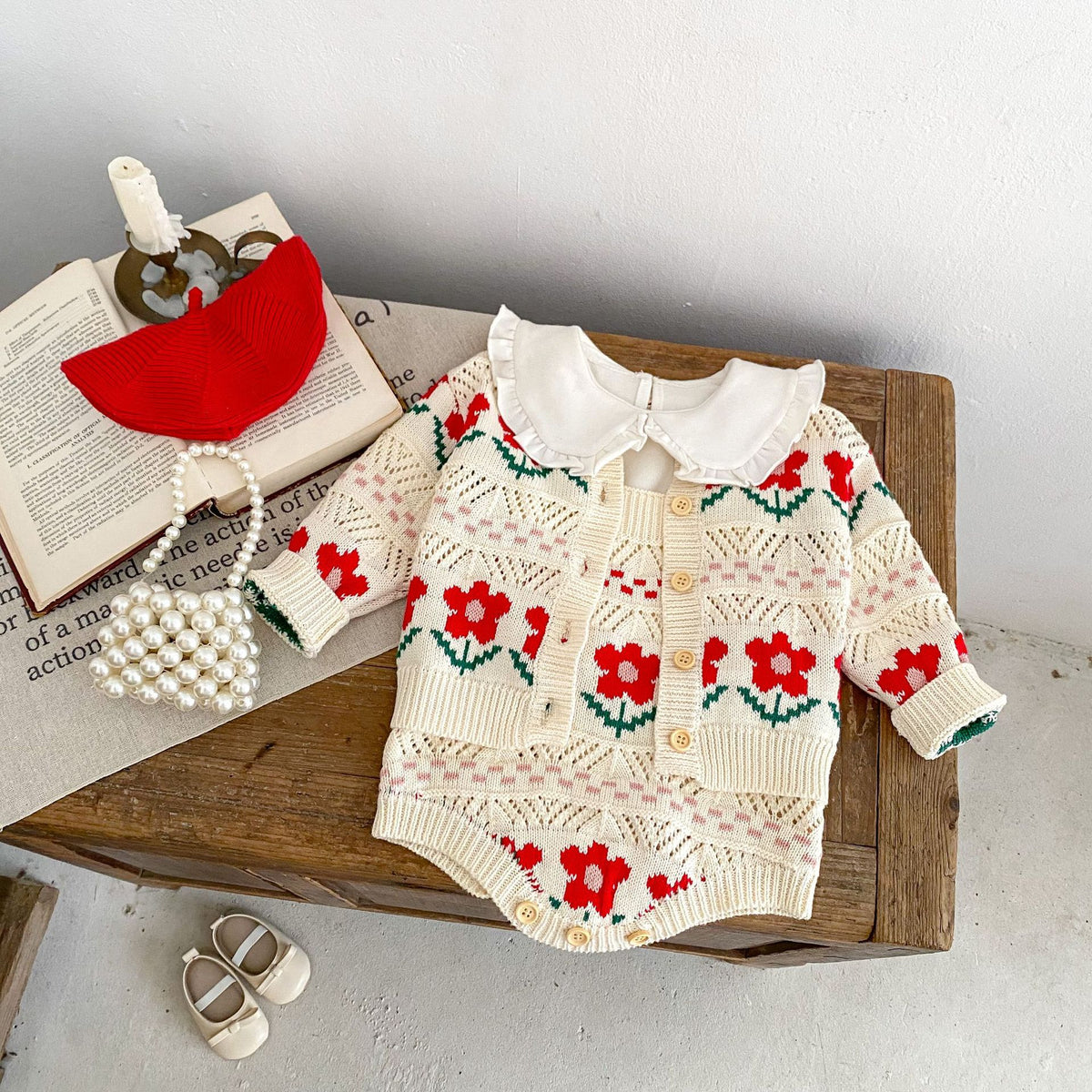 Autumn Clothing Infant Baby Girl Baby Sweaters Cardigan Clothes - RICALOUX
