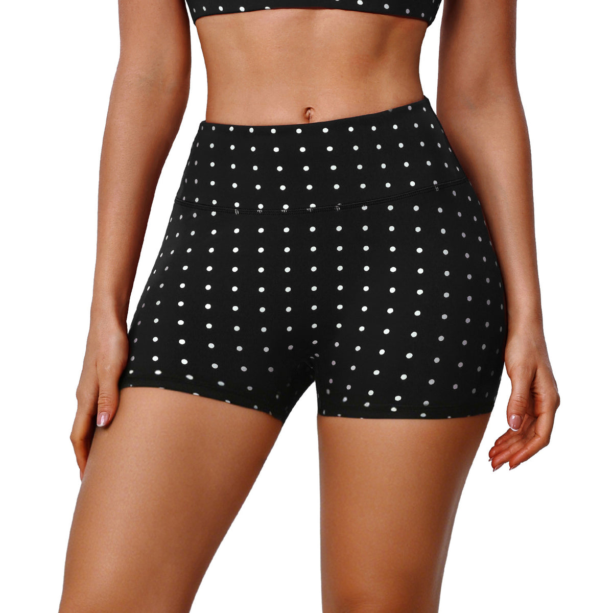 Outdoor Cycling High-waisted Shorts by Ricaloux
