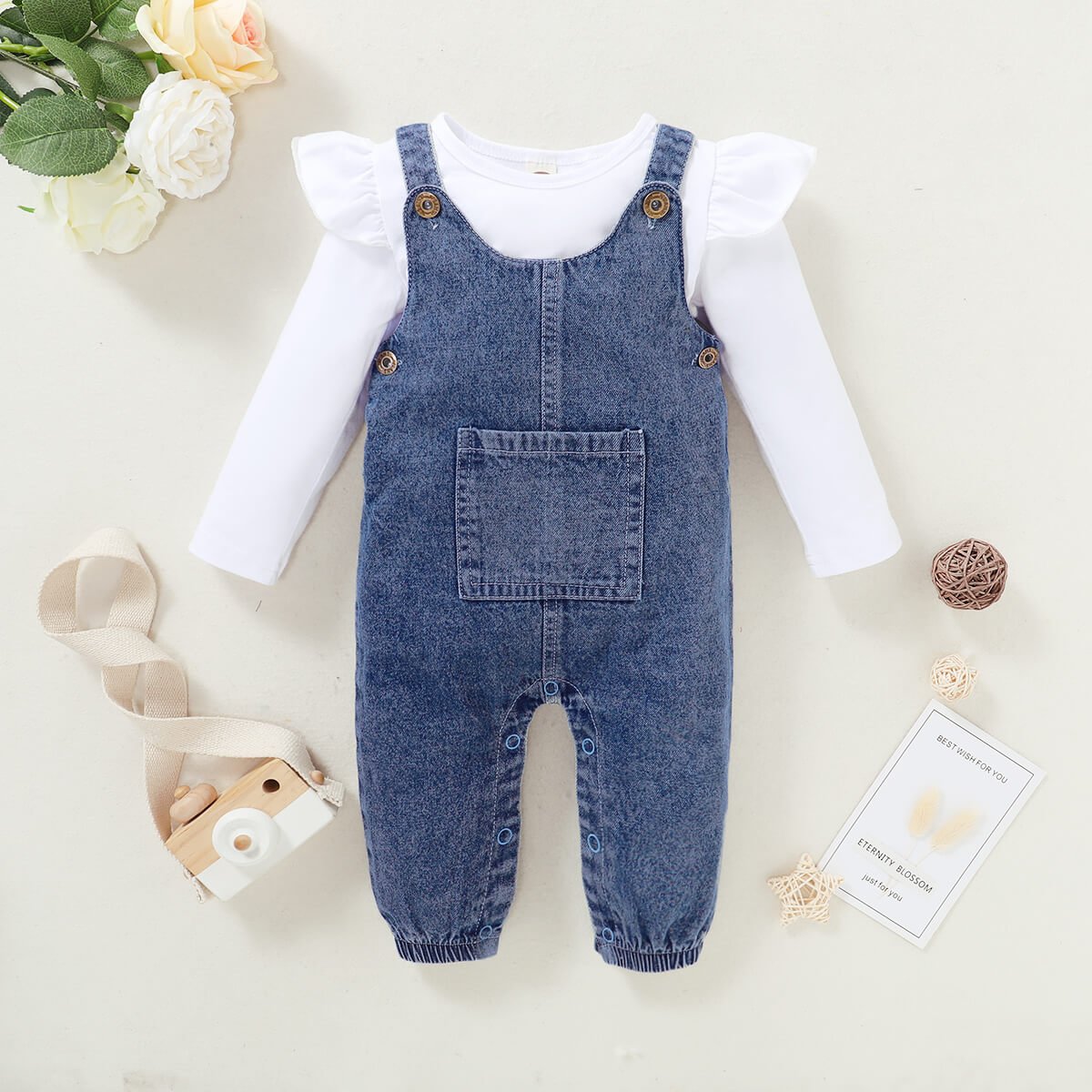 Baby Girl Clothes Set Long Sleeve - RICALOUX