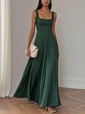 European And American Womens Elegant Pleated Dress – Premium 0 | RICALOUX