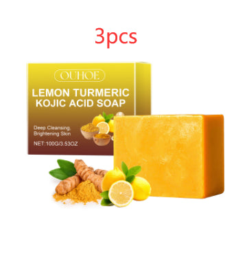 Lemon Turmeric Kojic Acid Soap Face Soap – Premium 0 | RICALOUX