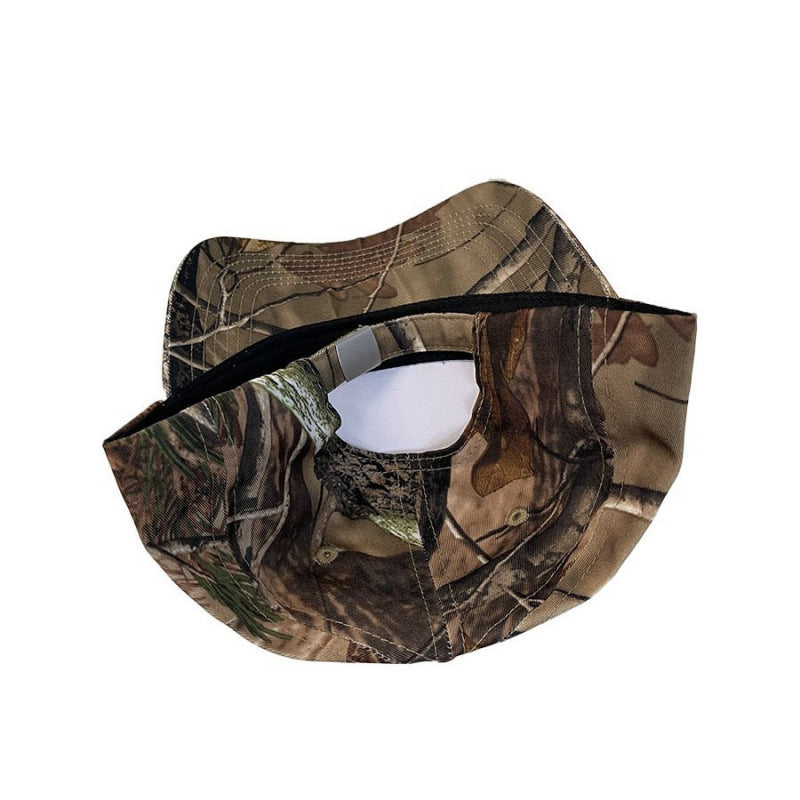 Niche Retro Camouflage Baseball Cap Super Cool And Three-dimensional by Ricaloux