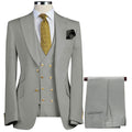 Casual And Versatile Mens Suit Vest Three-Piece Set – Premium 0 | RICALOUX