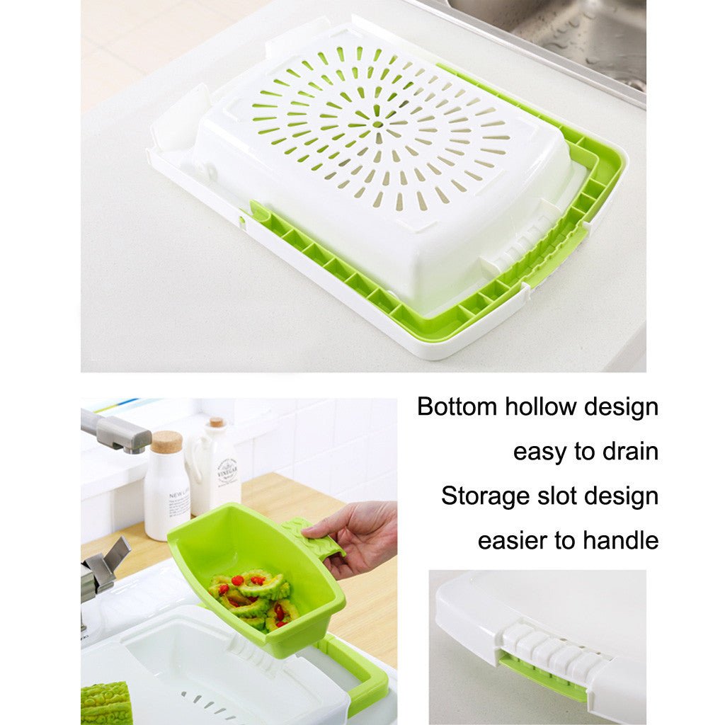Kitchen drain cutting board - RICALOUX