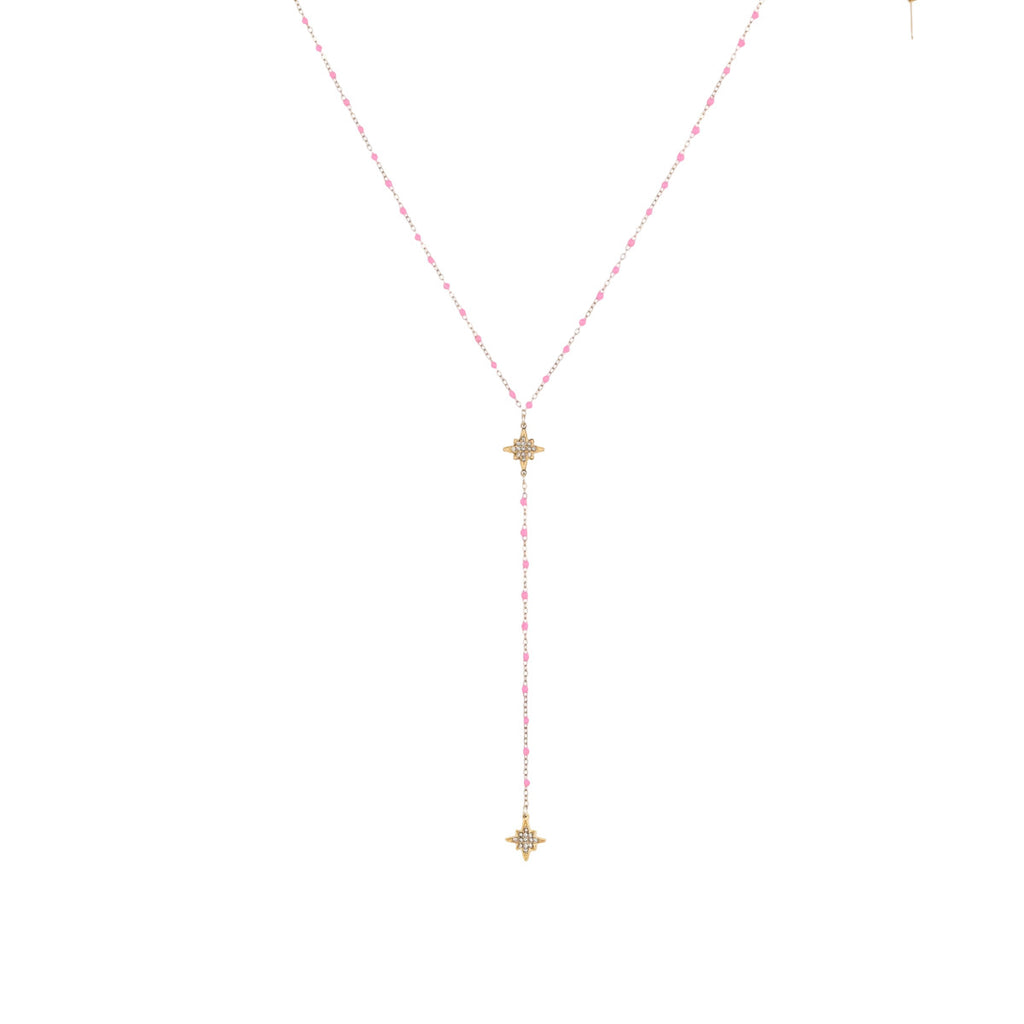 Stainless Steel Jewelry Tassel Necklace For Women by Ricaloux