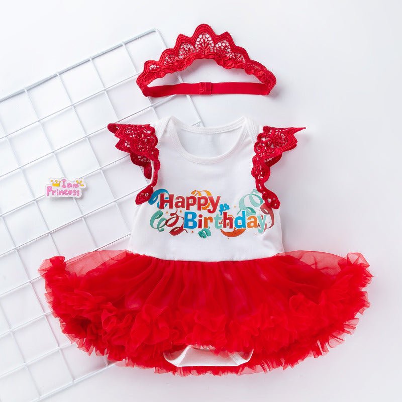 Baby clothes 0-2 years old baby girl sleeveless dress - RICALOUX