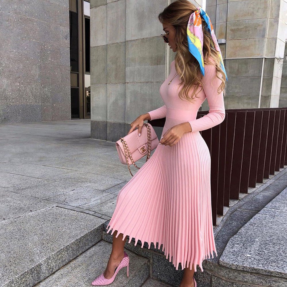 Knitted swing dress - RICALOUX