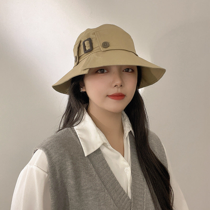 All Matching Japanese Style Streetwear Retro Sun Hat That Flatters The Face For Fall And Winter by Ricaloux