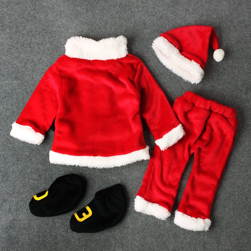 Santa Claus look four-piece children's clothing - RICALOUX