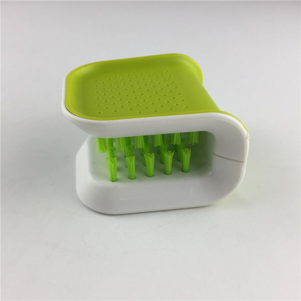 U-Shaped Knife And Cutlery Cleaner Brush Home Kitchen Cleaning Brushes Bristle Scrub Kitchen Washing - RICALOUX