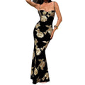 Strapless Backless Dress Long Sheath Skirt by Ricaloux