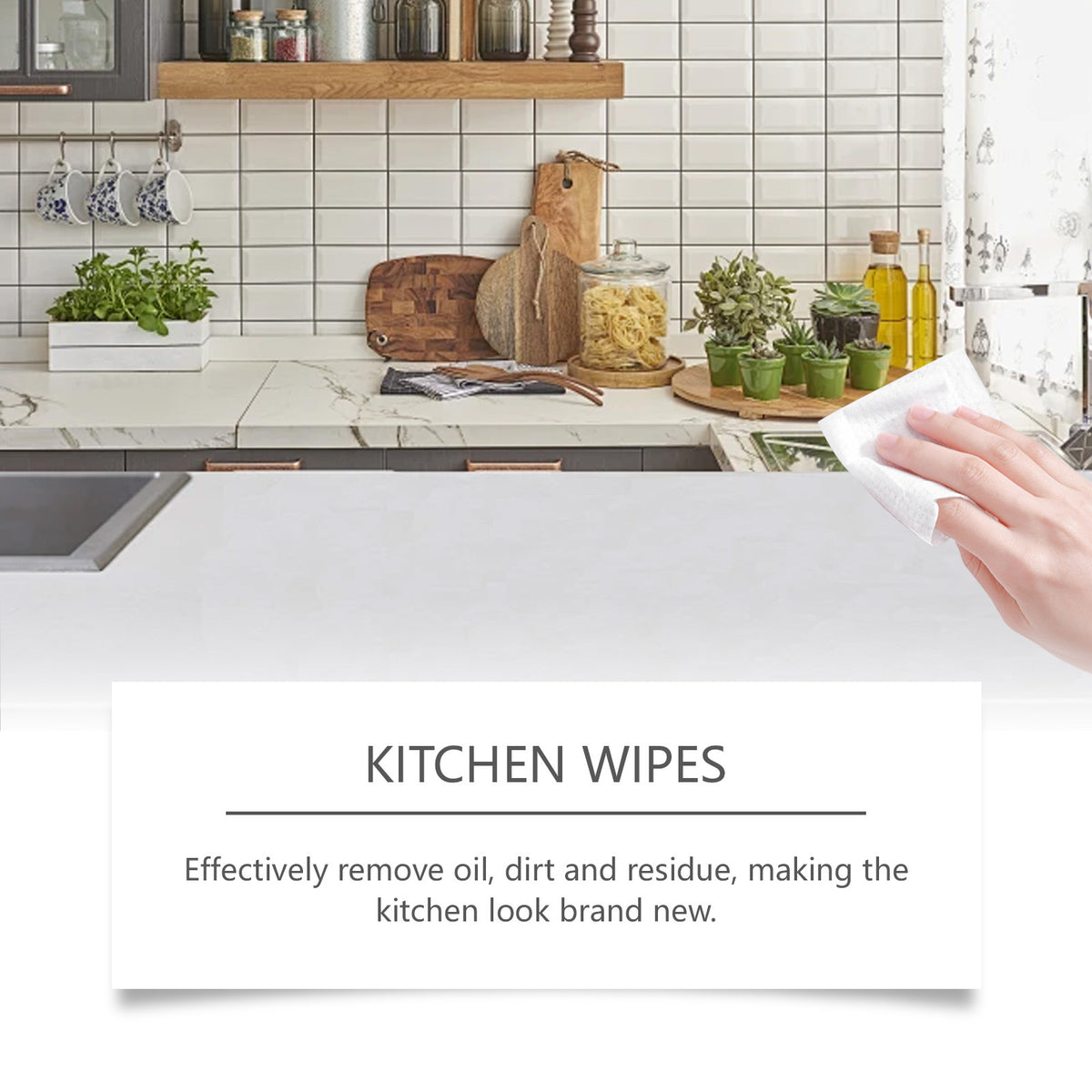 Kitchen Wipes Kitchen Countertop Stove Oven Multifunctional - RICALOUX