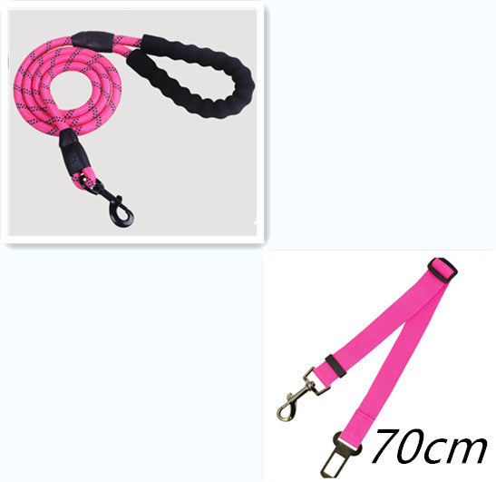 Reflective Dog Leash Nylon Pet Dog Leash Rope For Small Medium Large Dogs Walking Training Pet Suppiles by Ricaloux