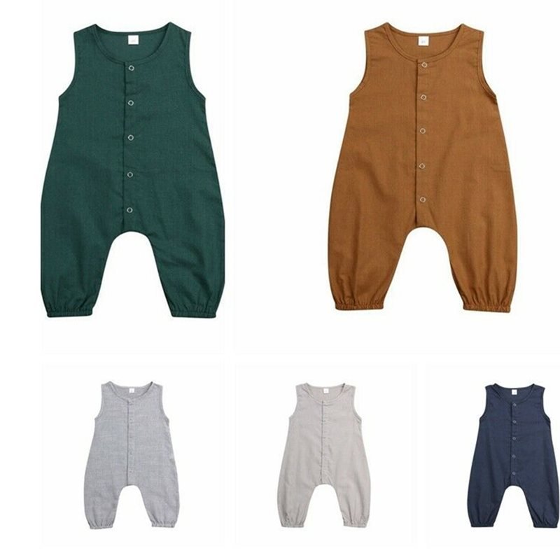 Newborn Baby Romper Boys Girl Playsuit Clothes - RICALOUX