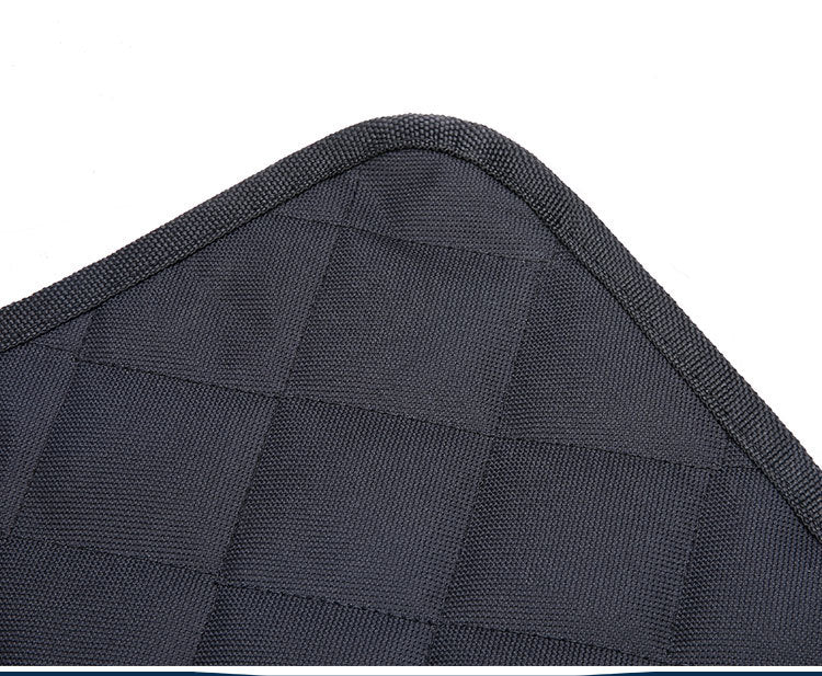 Dog Car Seat Cover View Mesh Pet Carrier Hammock Safety Protector Car Rear Back Seat Mat With Zipper And Pocket For Travel by Ricaloux