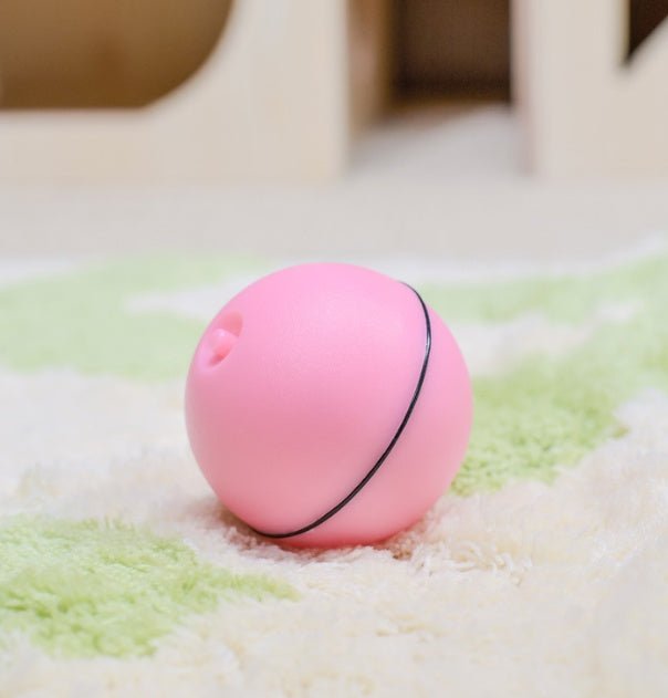 LED Laser Electronic Rolling Pet Funny Cat Toy Ball - RICALOUX