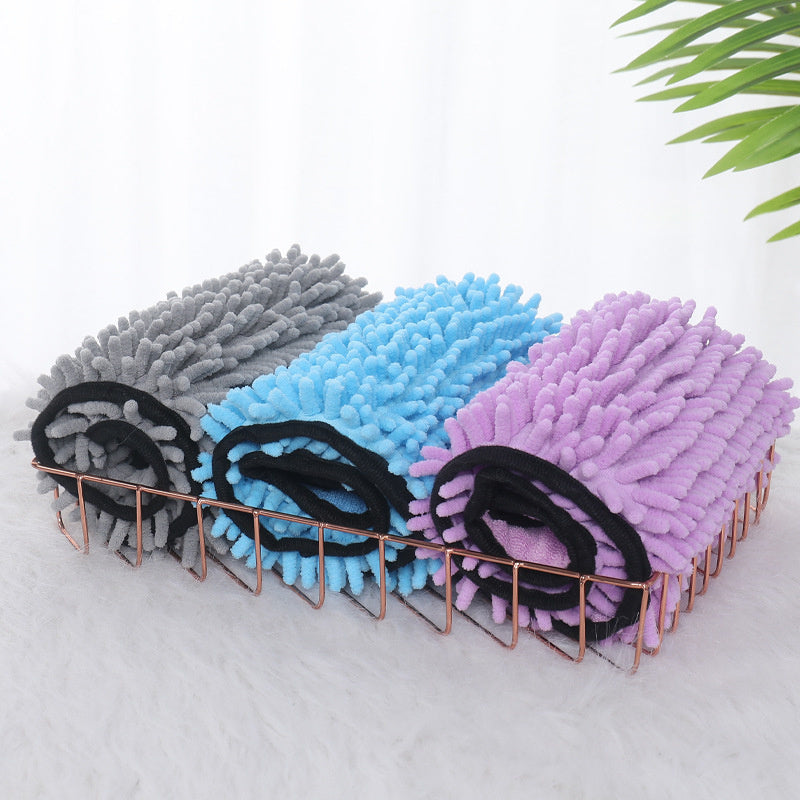 Dogs Cats Towels Super Absorbent Dog Bathrobe Microfiber Bath Towels Quick-Drying Cat Bath Towel For Pets Towel Dog Towels Pet Products by Ricaloux