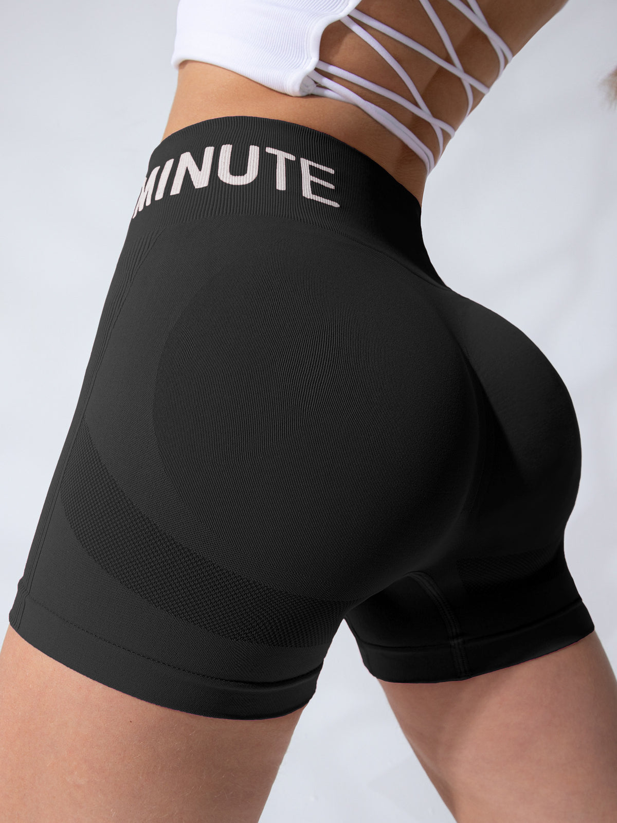 Women's Summer 3-Inch High-Waisted Butt-Lifting Yoga Shorts, Seamless Bare-Skin Feel Quick-Dry Tight Fitness & Running Shorts – Premium 4 | RICALOUX