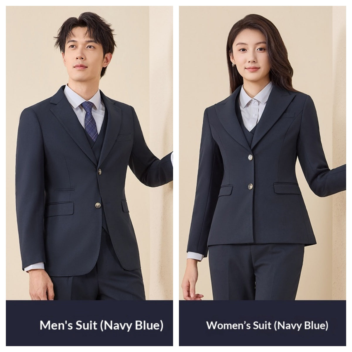 High-end Red Suit Set Unisex Professional Attire by Ricaloux