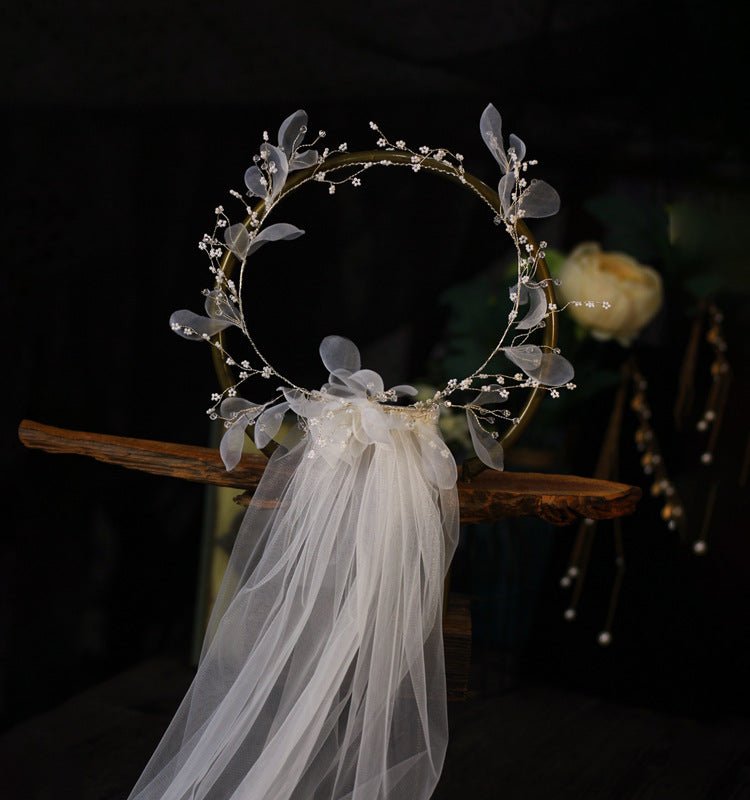 Bridal wreath veil wedding dress accessories - RICALOUX