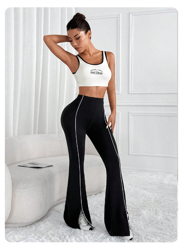 Womens New Slim Fit Flared Pants by Ricaloux