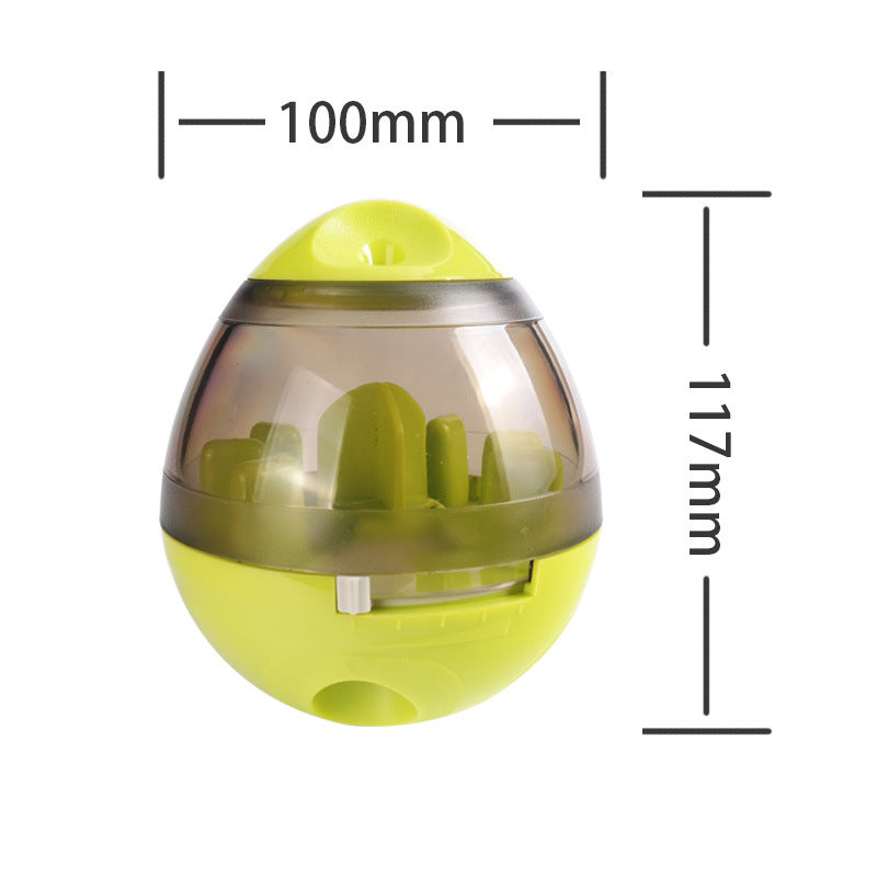 Pet Food Feeder Dispenser Funny Toy by Ricaloux
