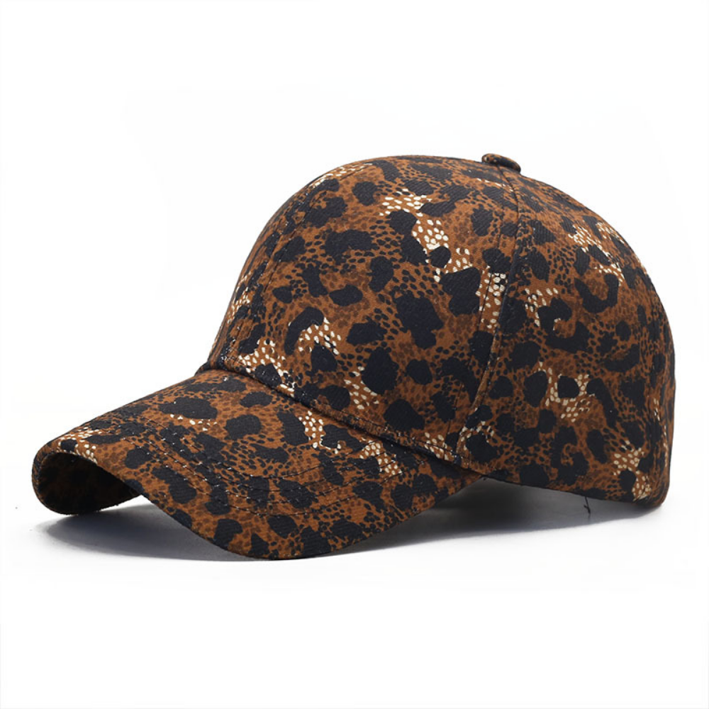 Leopard-patterned Spotted Light Board Adjustable Trend-forward Curved-brim Baseball Cap Suitable For Shopping, Traveling And Sports – Premium 4 | RICALOUX