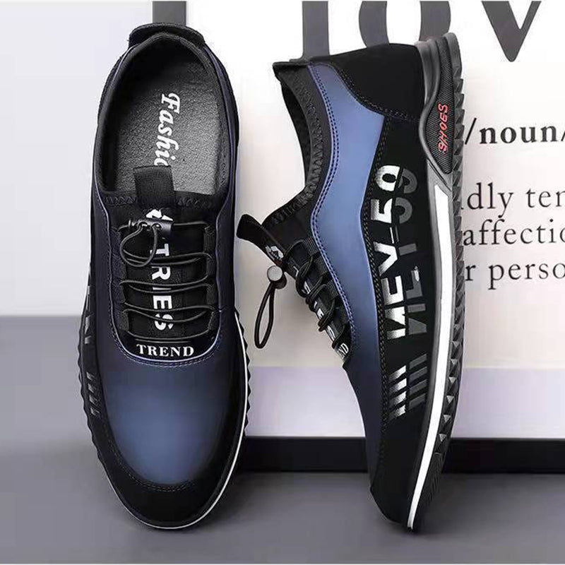 Letter Print Sneakers Men No Tie Outdoor Running Sports Shoes – Premium 4 | RICALOUX