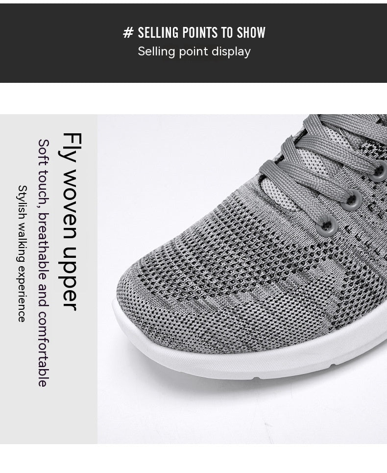 Men's Shoes Korean Casual Breathable Shoes Running Shoes Trendy Sneakers Men – Premium 0 | RICALOUX