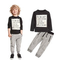 Kids Boys Clothing Set Baby Boy Casual Clothes Spring Autumn Ccotton Long Sleeves T-shirt Pants 2pcs Suit For 3-7 Years - RICALOUX