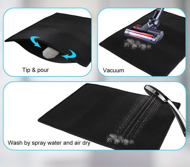 Cat Litter Pad Honeycomb Cat Pad Waterproof Urine Proof Pad Pet Supplies - RICALOUX