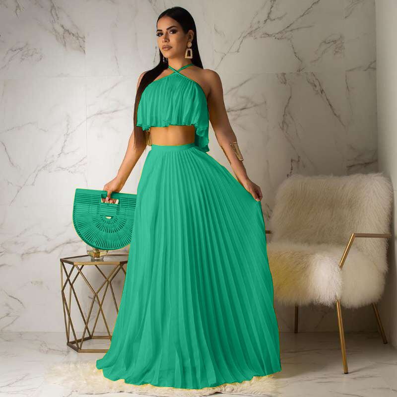 Two-layer fabric mainstream two-piece set - RICALOUX
