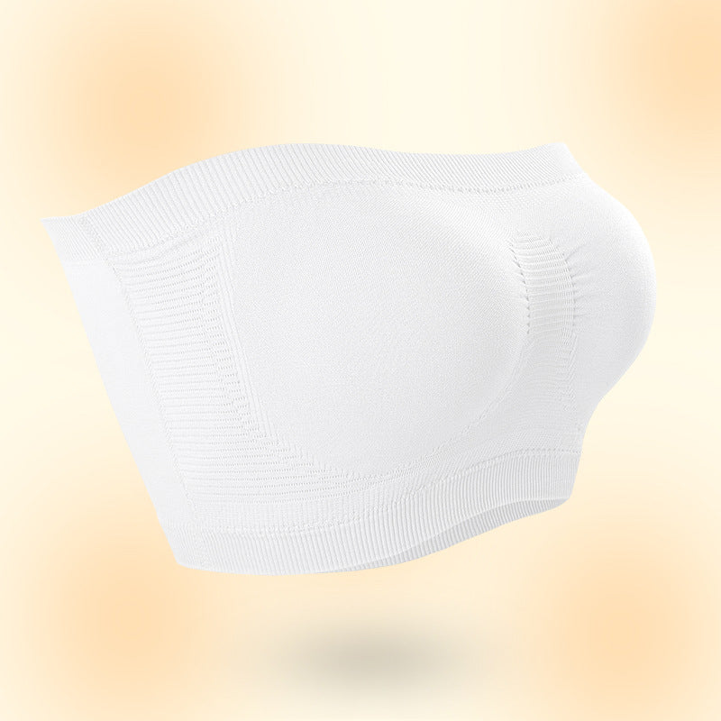 Womens Comfortable Strapless Wireless Bra by Ricaloux