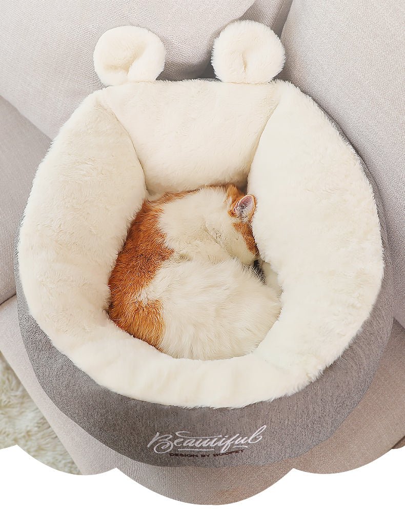 Pet Dog Bed Warming Soft Sleeping Bag Cushion Puppy Kennel - RICALOUX