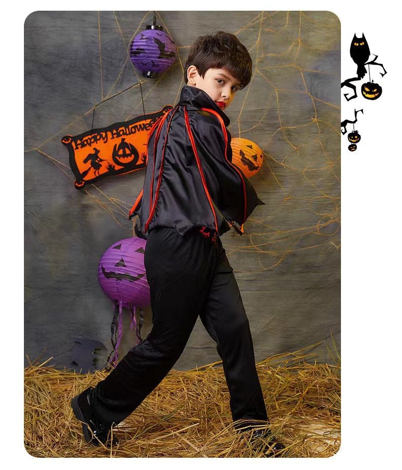 Children's Halloween Witch Clothing Suit - RICALOUX
