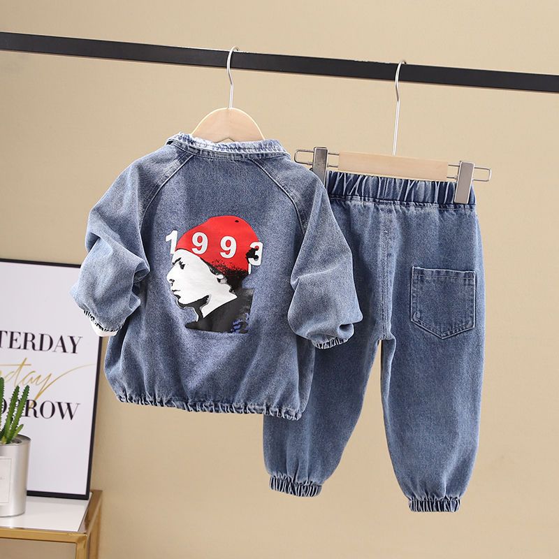 Boys Spring Clothing New Clothes Fashionable Handsome Children's Clothing - RICALOUX