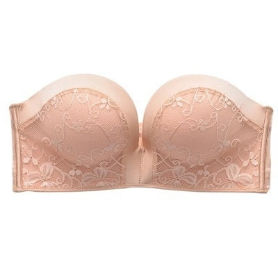 Comfortable Push-Up Wireless Bra by Ricaloux