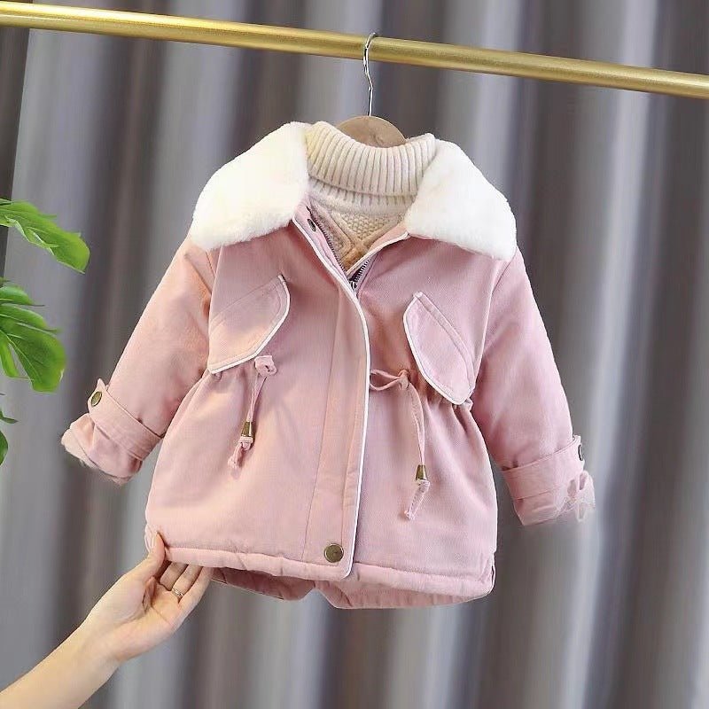 Baby Girl Winter Clothes Cotton-padded Coat Jacket - RICALOUX