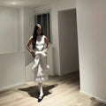 Lace-knot Vest Dress For Women by Ricaloux