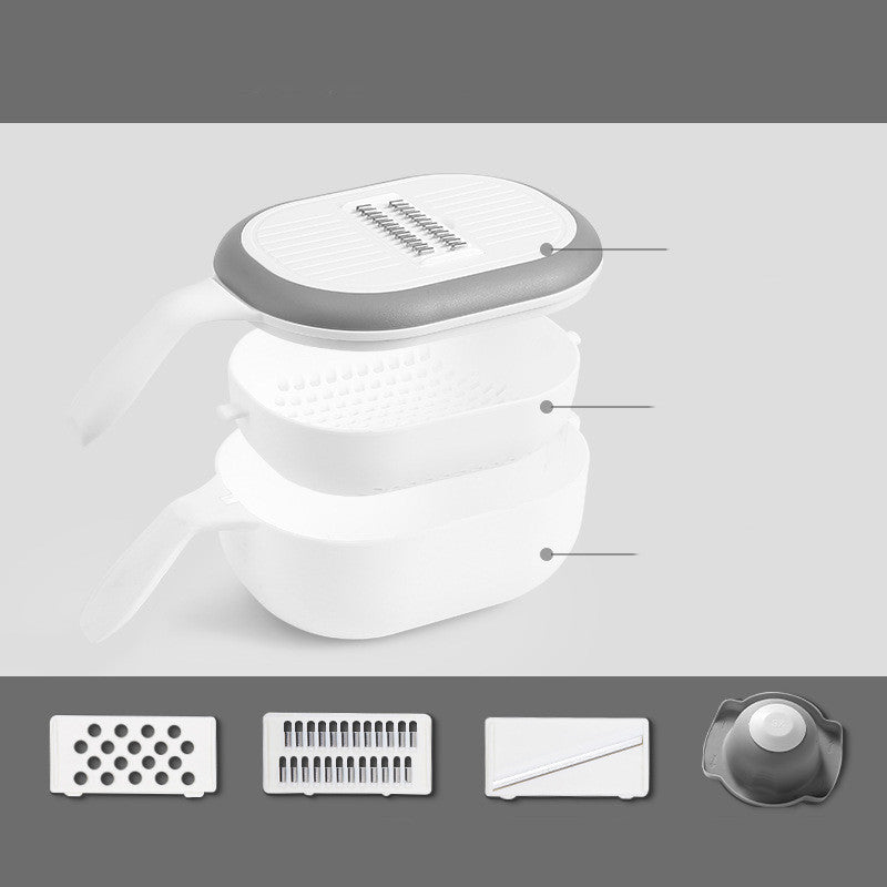 Home Minimalist Kitchen Multifunctional Slicer And Grater - RICALOUX