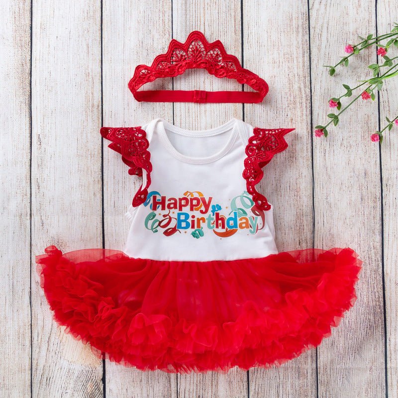 Baby clothes 0-2 years old baby girl sleeveless dress - RICALOUX