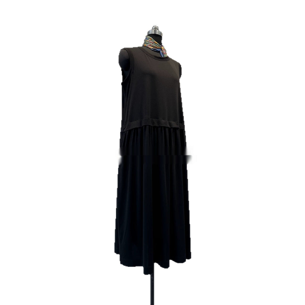 Fake Two-piece Vest Dress For Women by Ricaloux