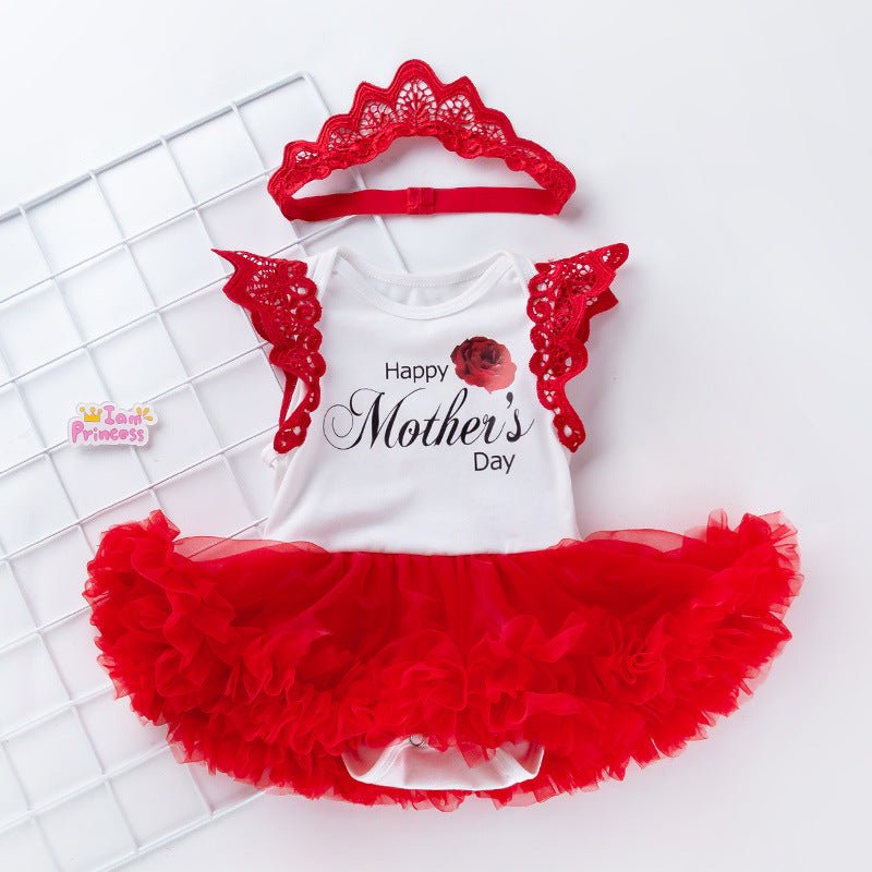 Baby clothes 0-2 years old baby girl sleeveless dress - RICALOUX