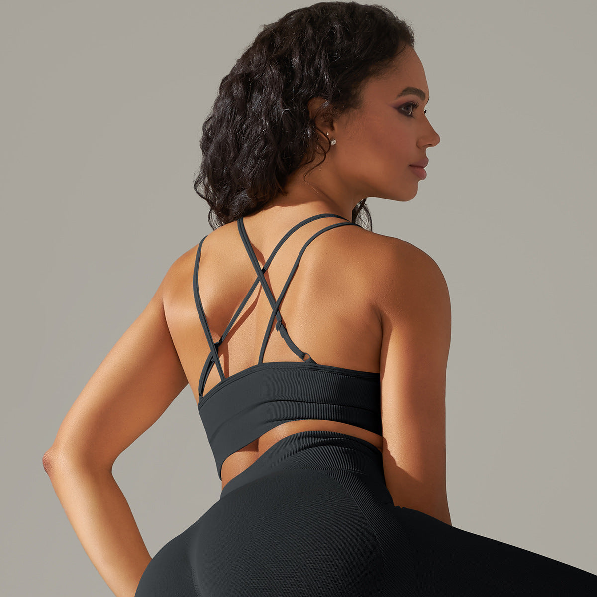 Womens High-Elasity Sports Bra For Yoga And Fitness by Ricaloux