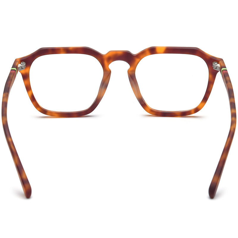 Multicolor Frosted Solid-color Square Eyeglass Frames For Women by Ricaloux