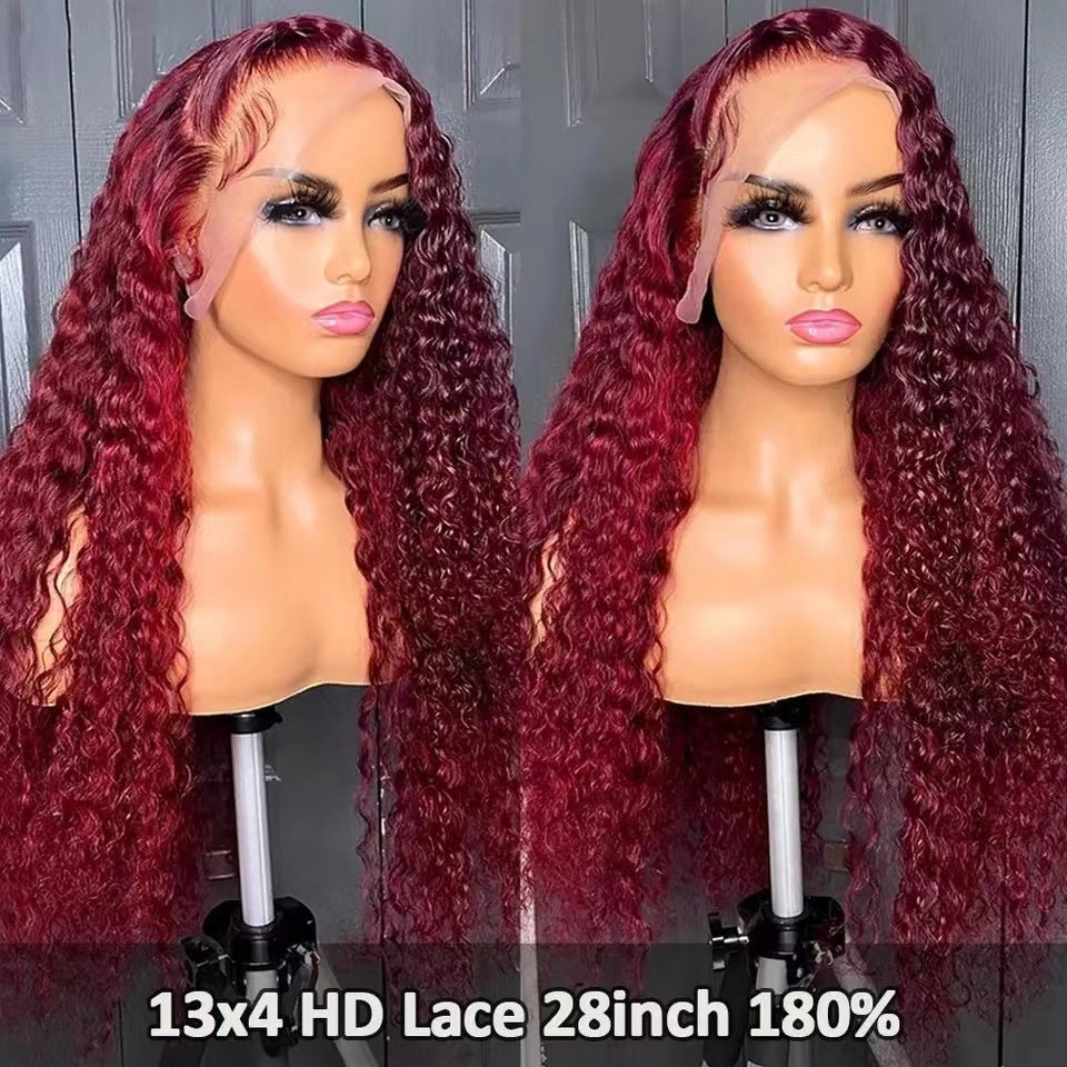 Lace Wig Headgear Female Long Curly Hair – Premium 0 | RICALOUX