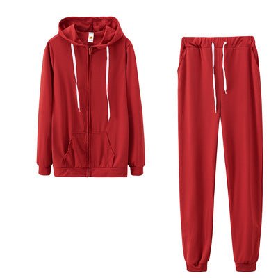 Women's Clothing Solid Color Hoodie Suit Sports - RICALOUX